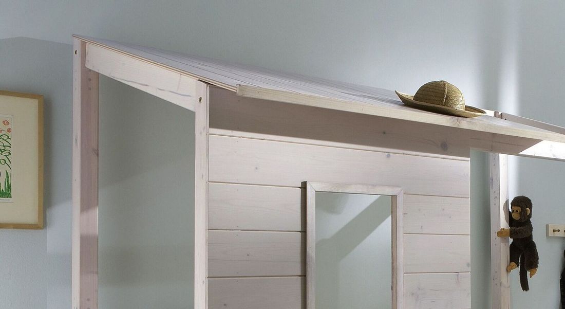 Abenteuerbett Kids Paradise Kiefer Massivholz mit Lattenrost