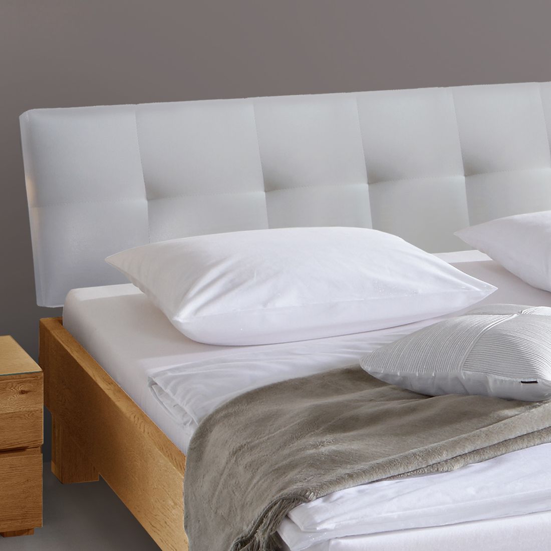 Bett Floriano Eiche Massivholz