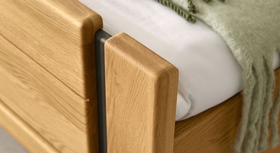 Musterring Einzelbett Sorrent Komfort Eiche teilmassiv