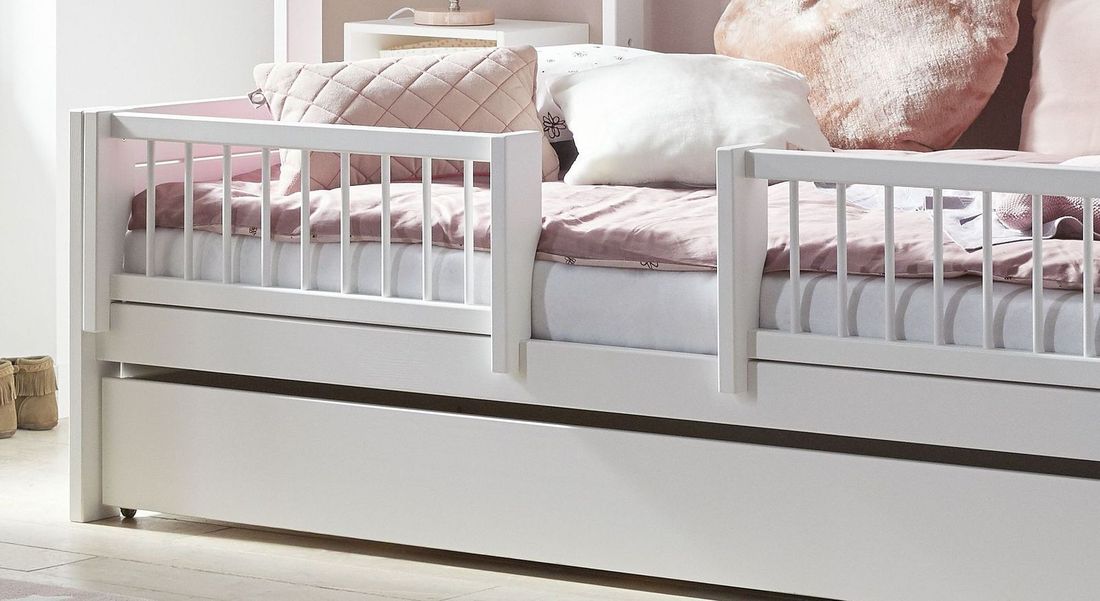 LIFETIME Hausbett Ferienhaus Kiefer Massivholz mit Lattenrost