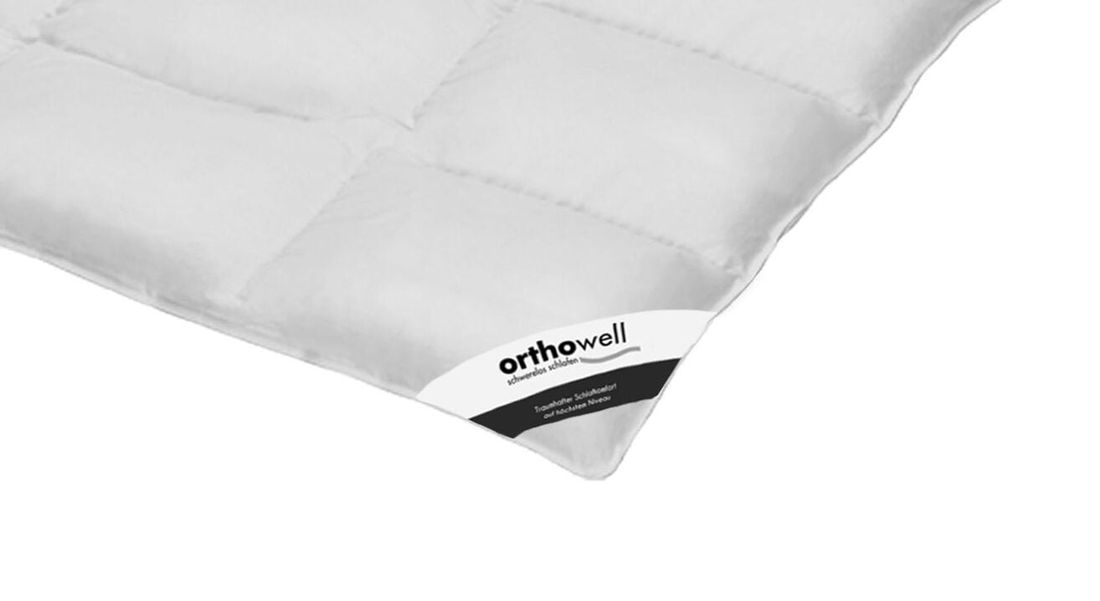 Daunen-Bettdecke orthowell Premium medium