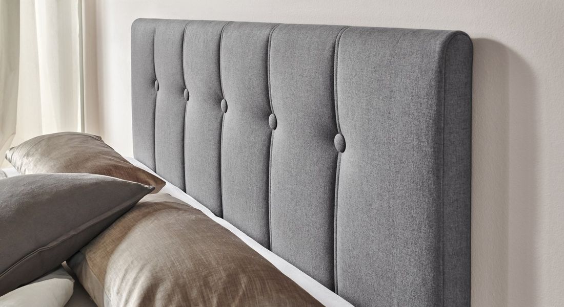 Polsterbett Maliana Velours/Webstoff