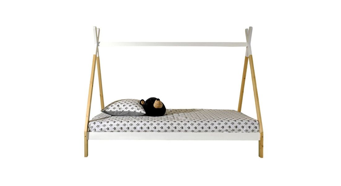 Bett Kids Delight Tipi Kiefer Massivholz mit Lattenrost