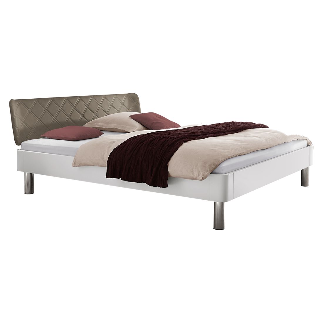Bett Perama Buche Massivholz