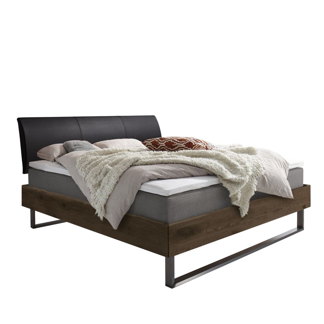 Boxspringbett Olanda Wildeiche Massivholz