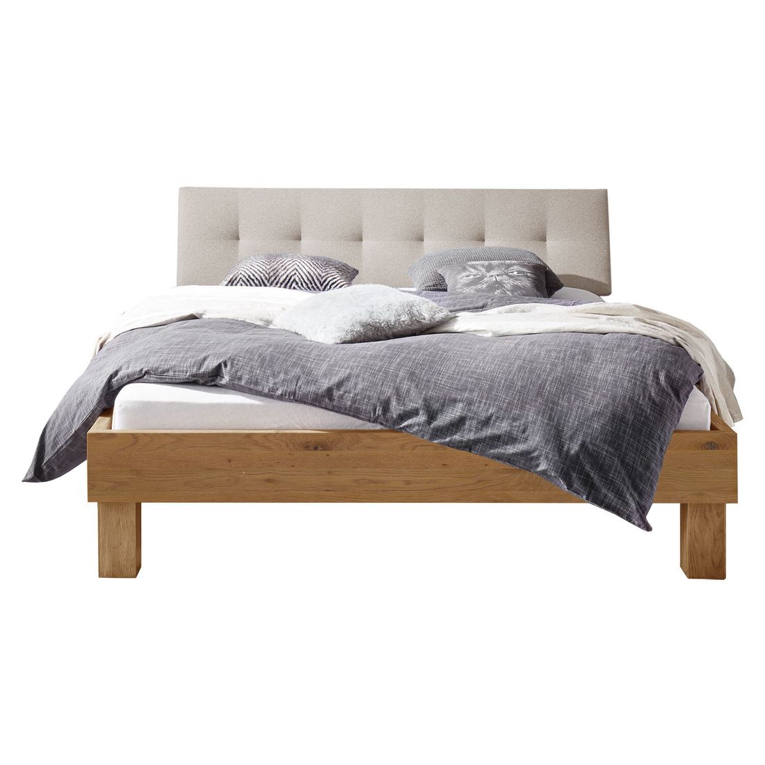 Bett Santa Luiza Wildeiche Massivholz