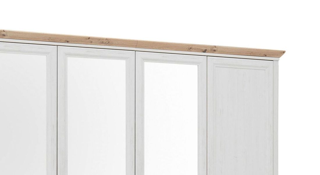 Drehtüren-Kleiderschrank Vacaria