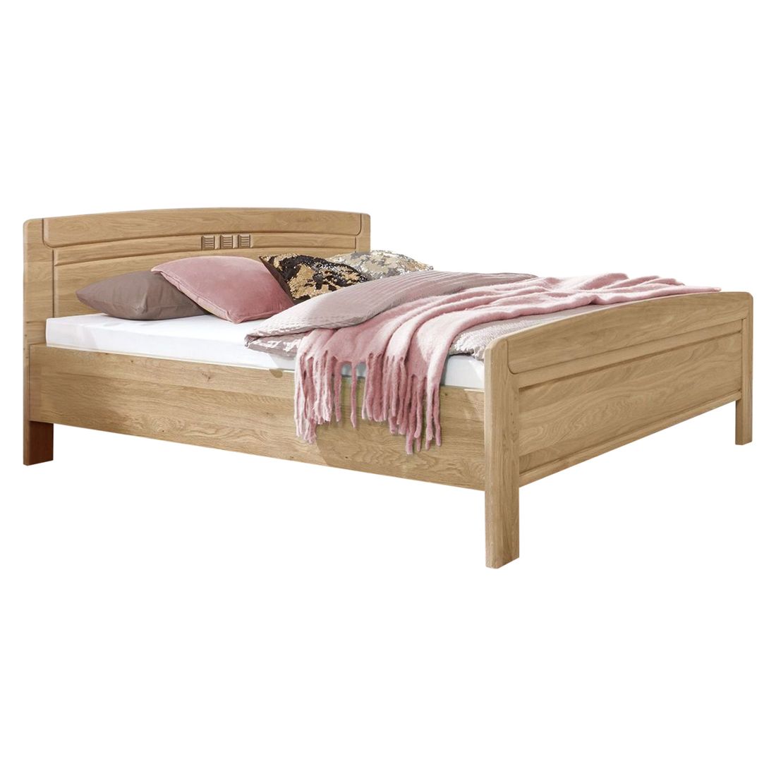 Doppelbett Bloomfield Komfort Eiche teilmassiv