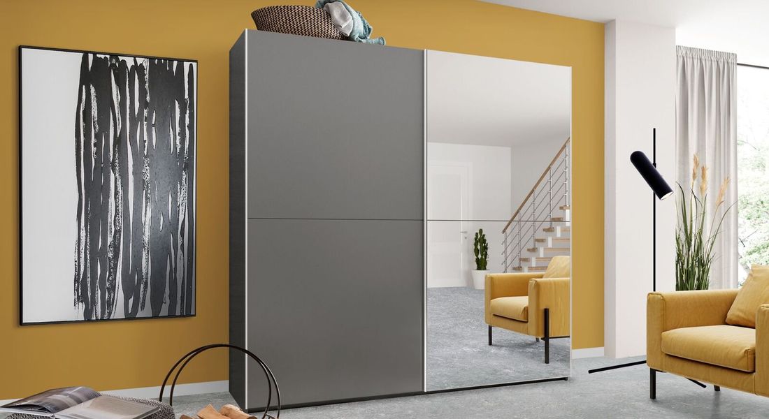 Schwebetüren-Kleiderschrank Farlan