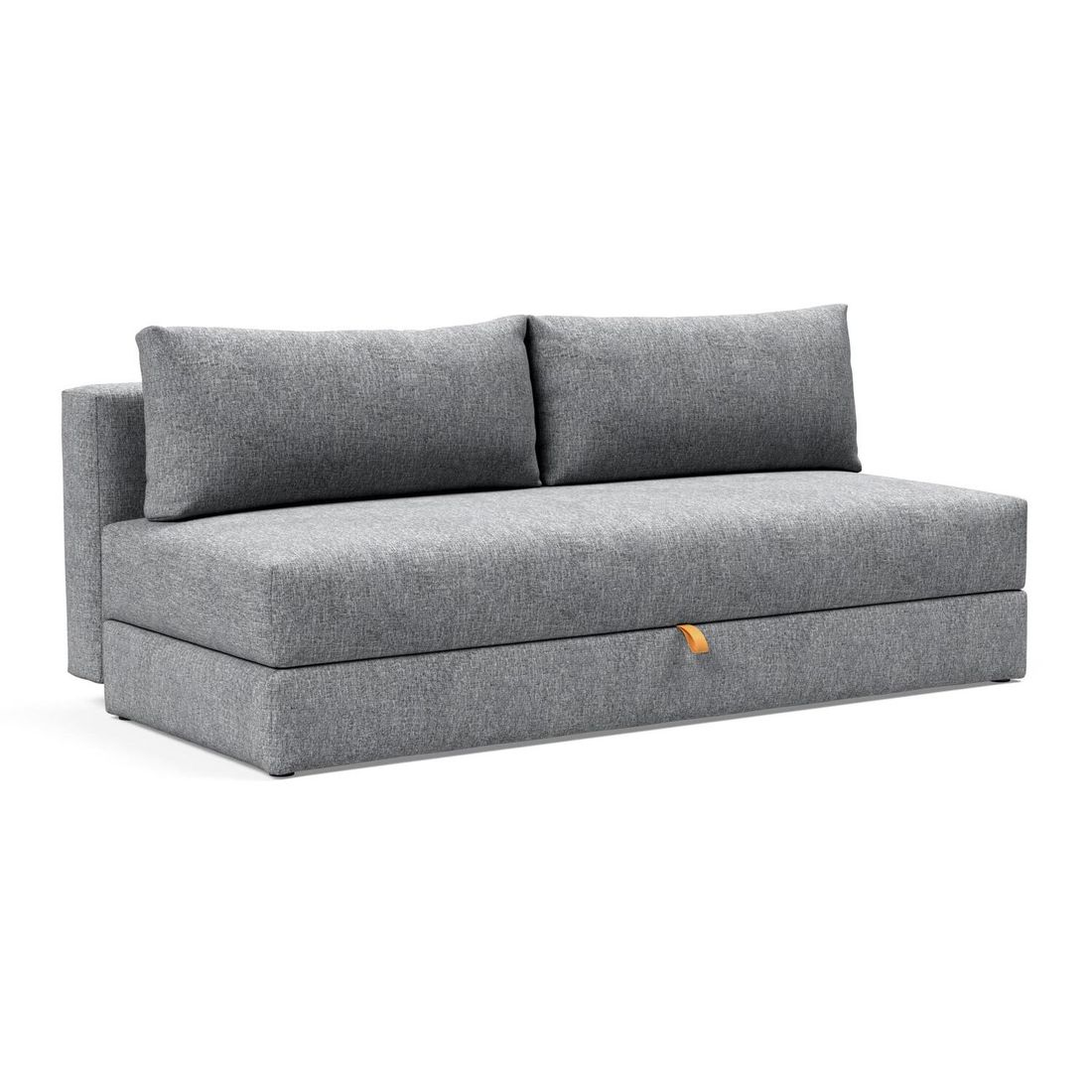 Schlafsofa Aisling Webstoff mit Stauraum
