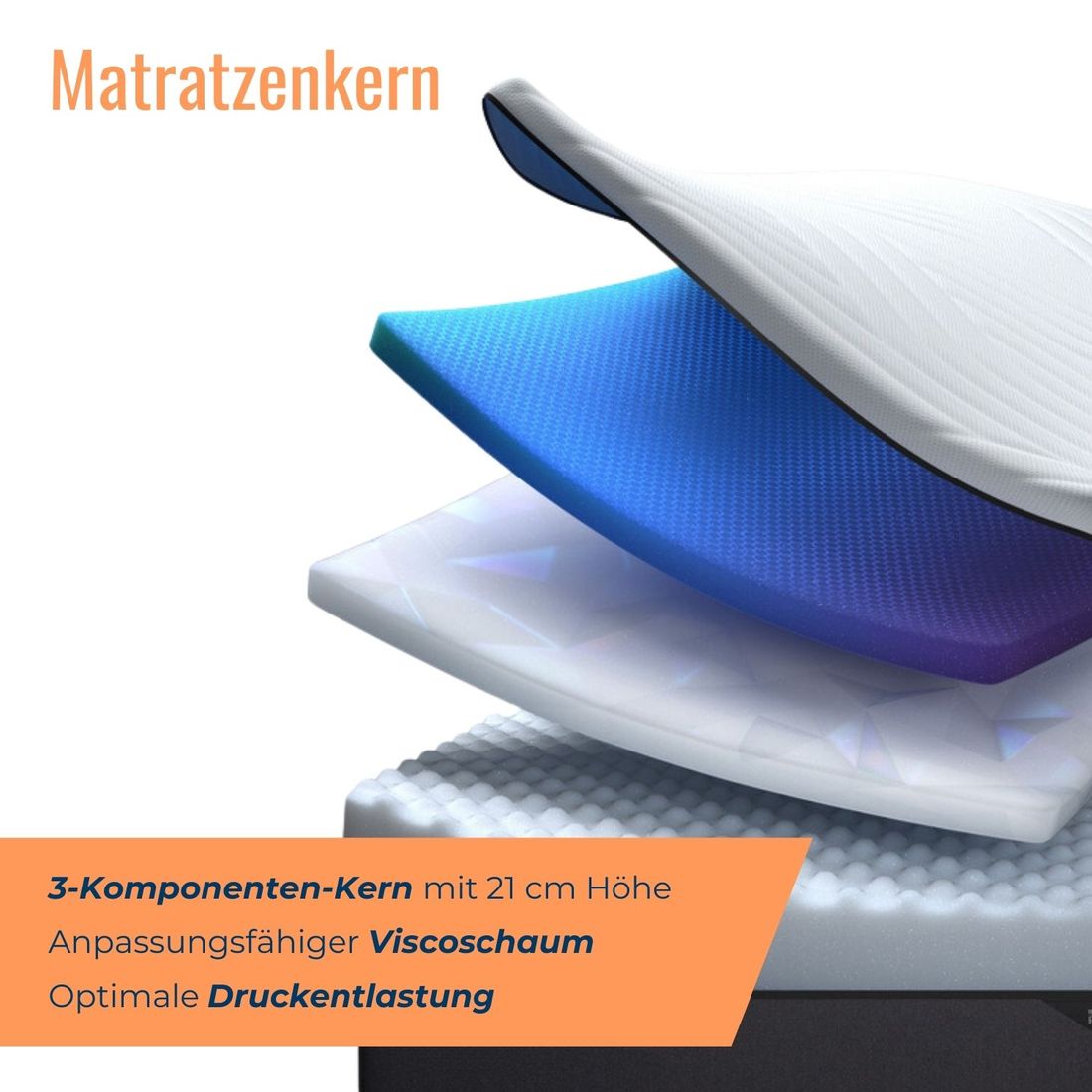 TEMPUR Pro CoolQuilt Matratze Medium Firm