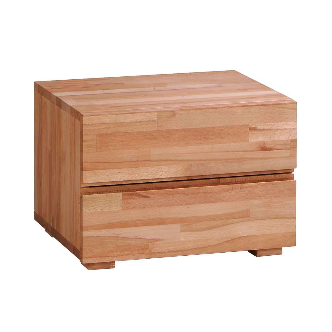 Nachttisch Pava Buche Massivholz H 35cm