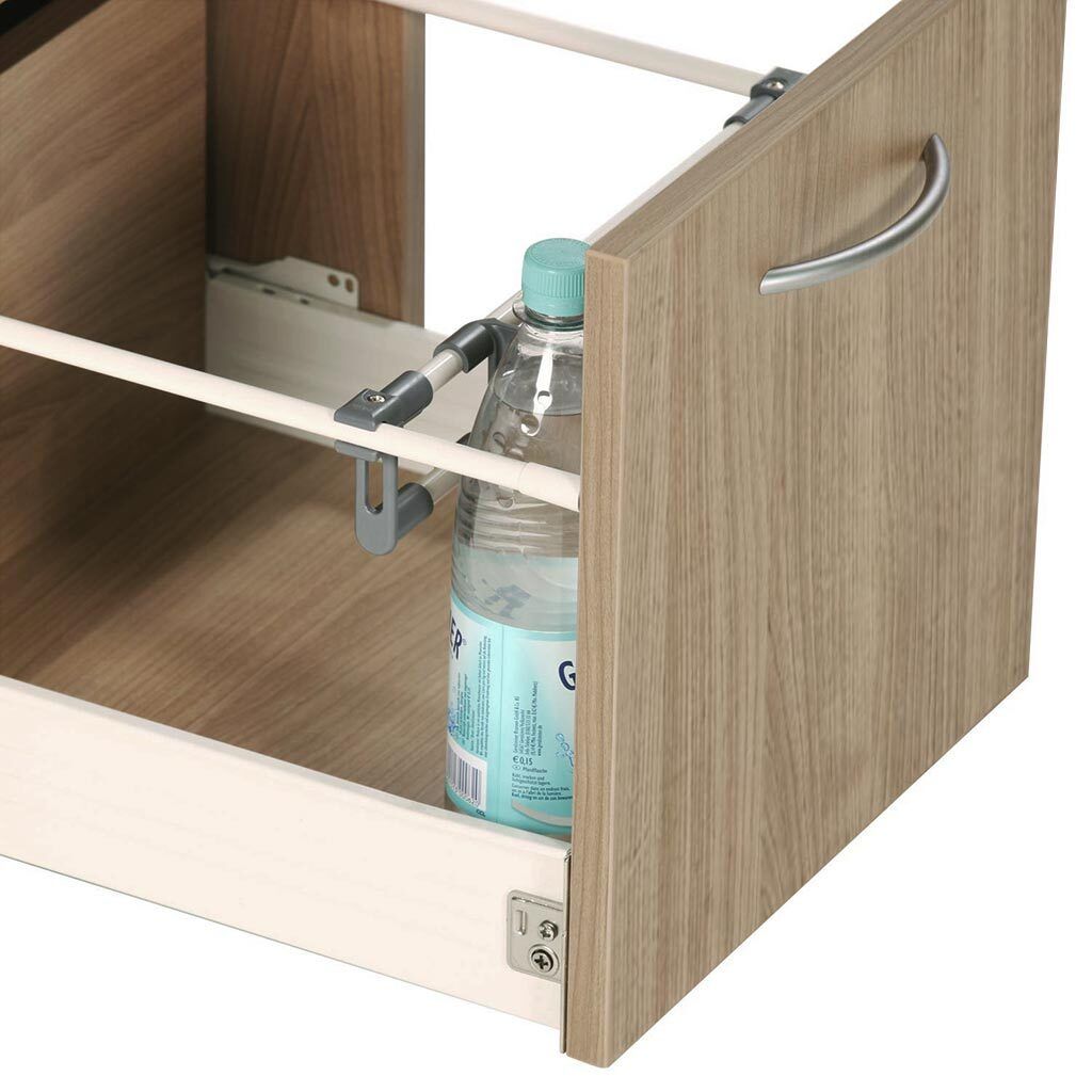 Nachttisch Usedom Eiche/Akazie Dekor H 65cm