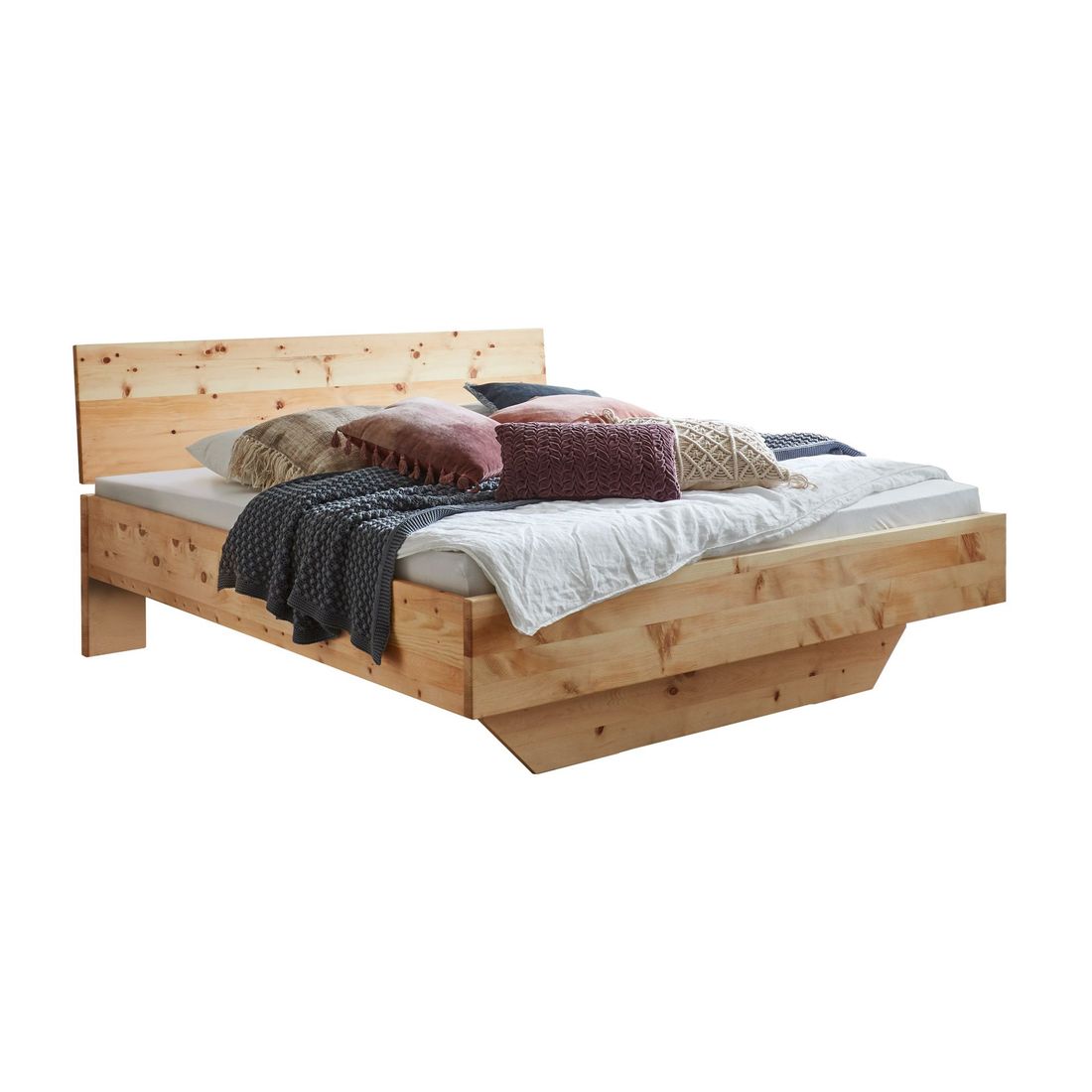 Bett Marmolata Komfort Zirbe Massivholz