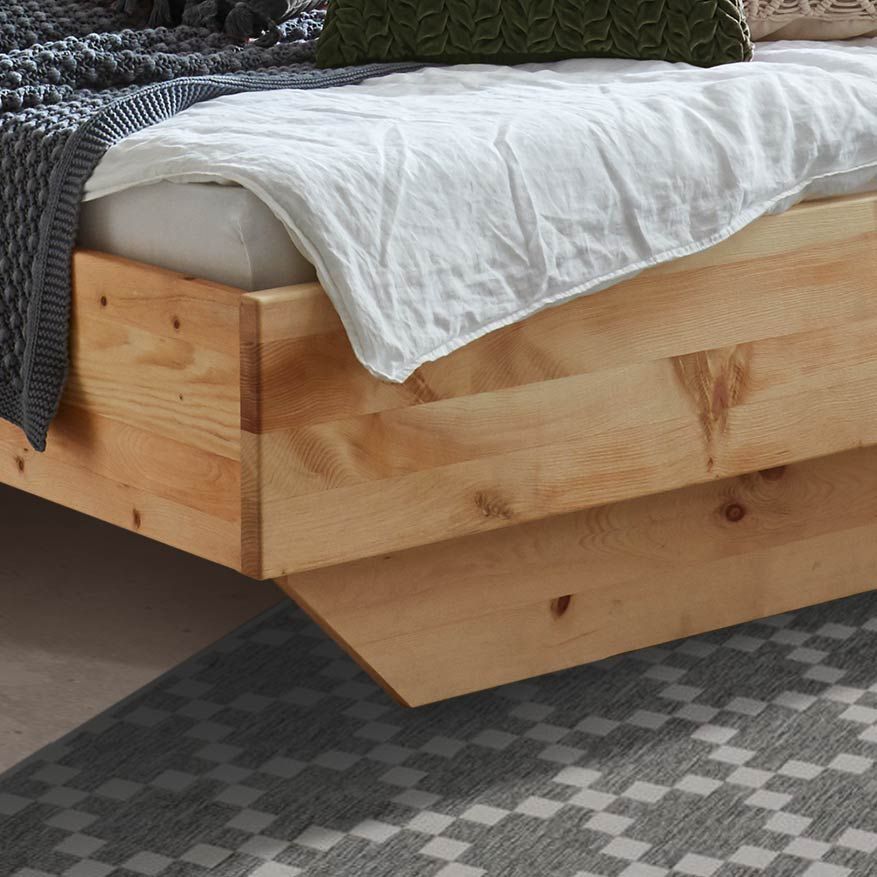 Bett Lautaro Komfort Zirbe Massivholz
