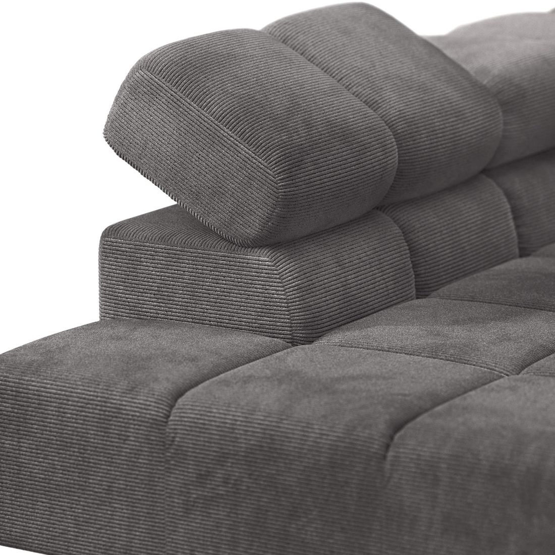HOMELIV. Ecksofa Cambridge 321x216x85cm Feincord