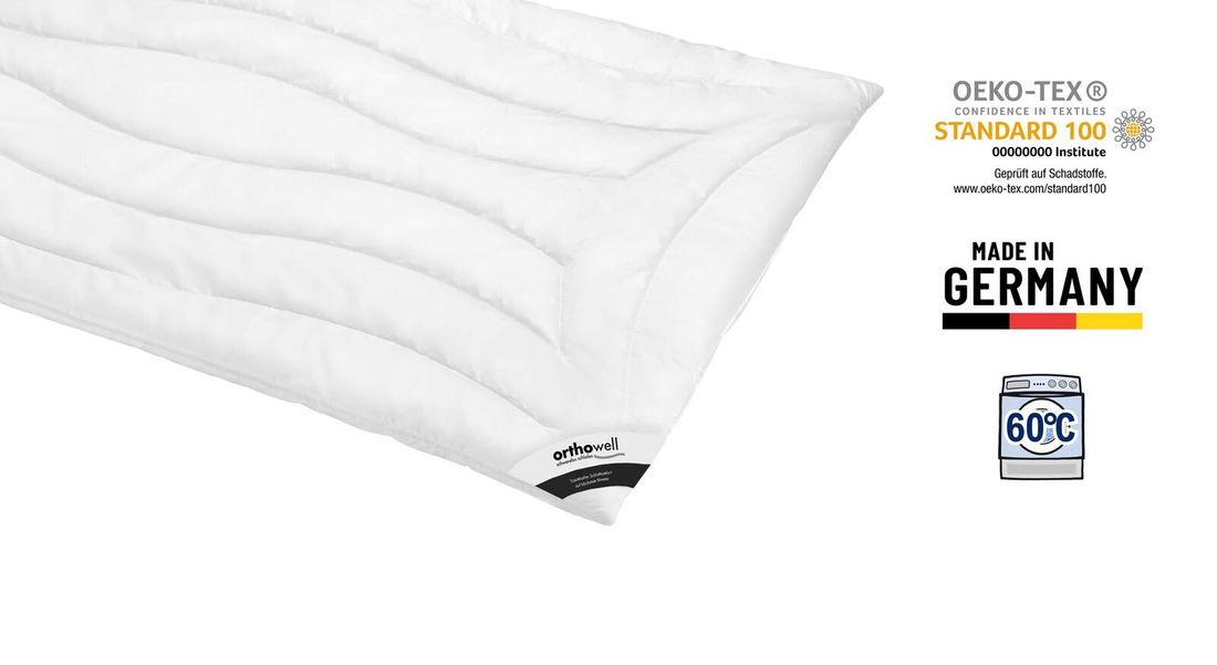 Markenfaser-Bettdecke orthowell Superior warm