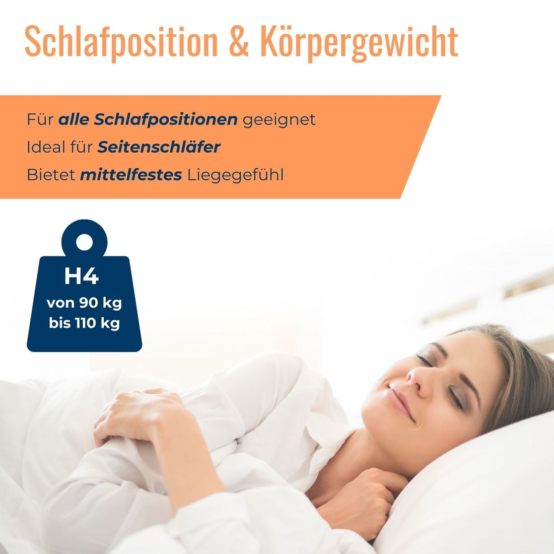 Taschenfederkern-Matratze orthowell 1000 Premium XXL