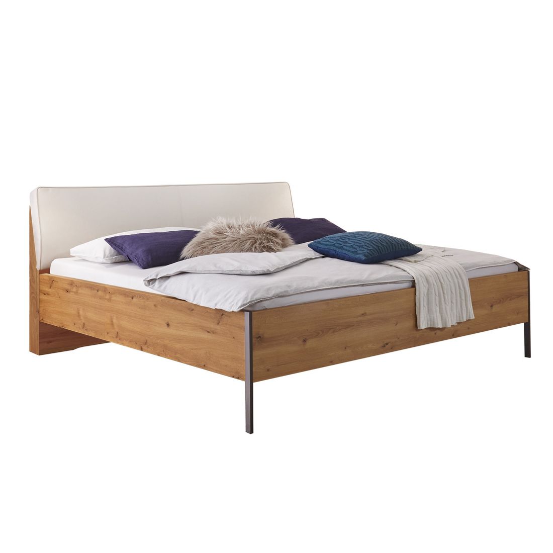 Bett Solya Komfort Eiche Dekor