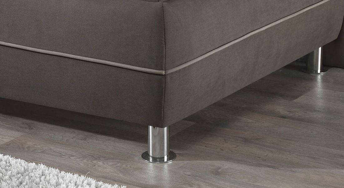 Sofaliege Vitana Webstoff mit Bettkasten