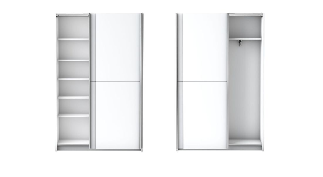 Schwebetüren-Kleiderschrank Nissa