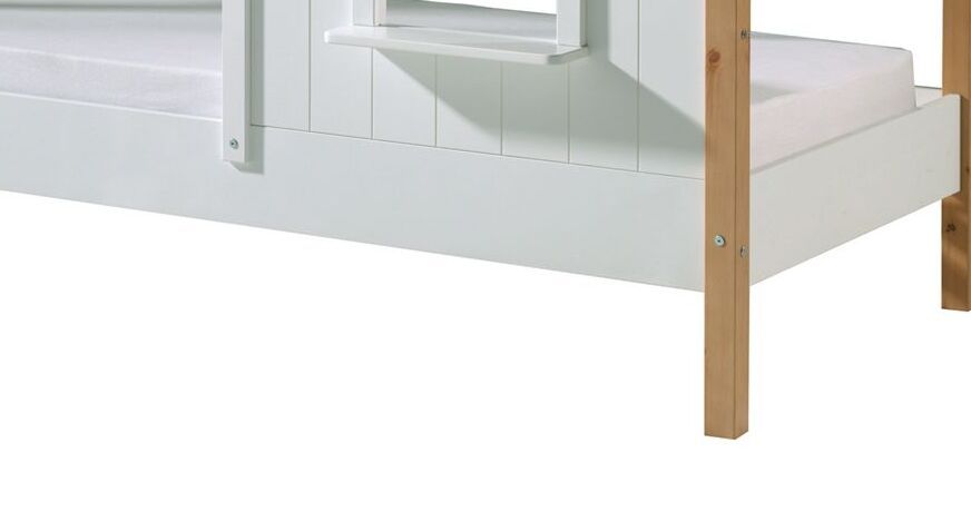 Hausbett Townhouse Kiefer Massivholz mit Lattenrost