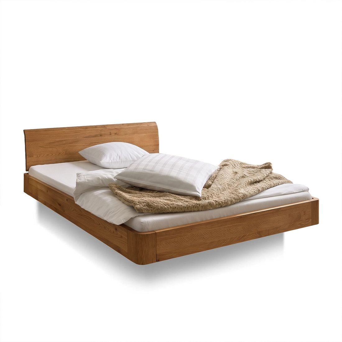 Bett Ecuador Eiche Massivholz