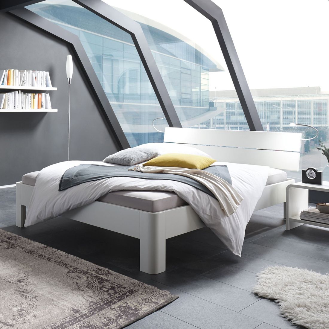 Bett Gamba Buche Massivholz