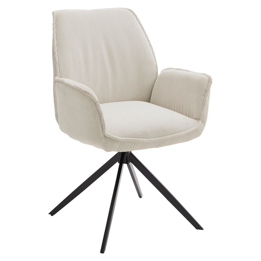 Musterring Essgruppe Tiama 7-tlg. Tisch 180x100cm Cord/Charakter-Eiche