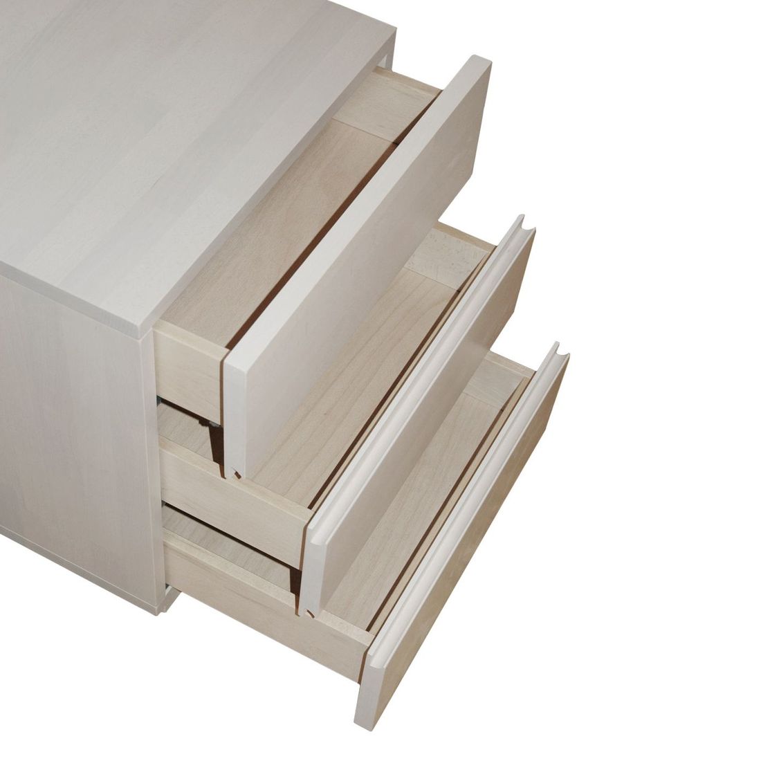 Nachttisch Navarra Buche Massivholz H 51cm