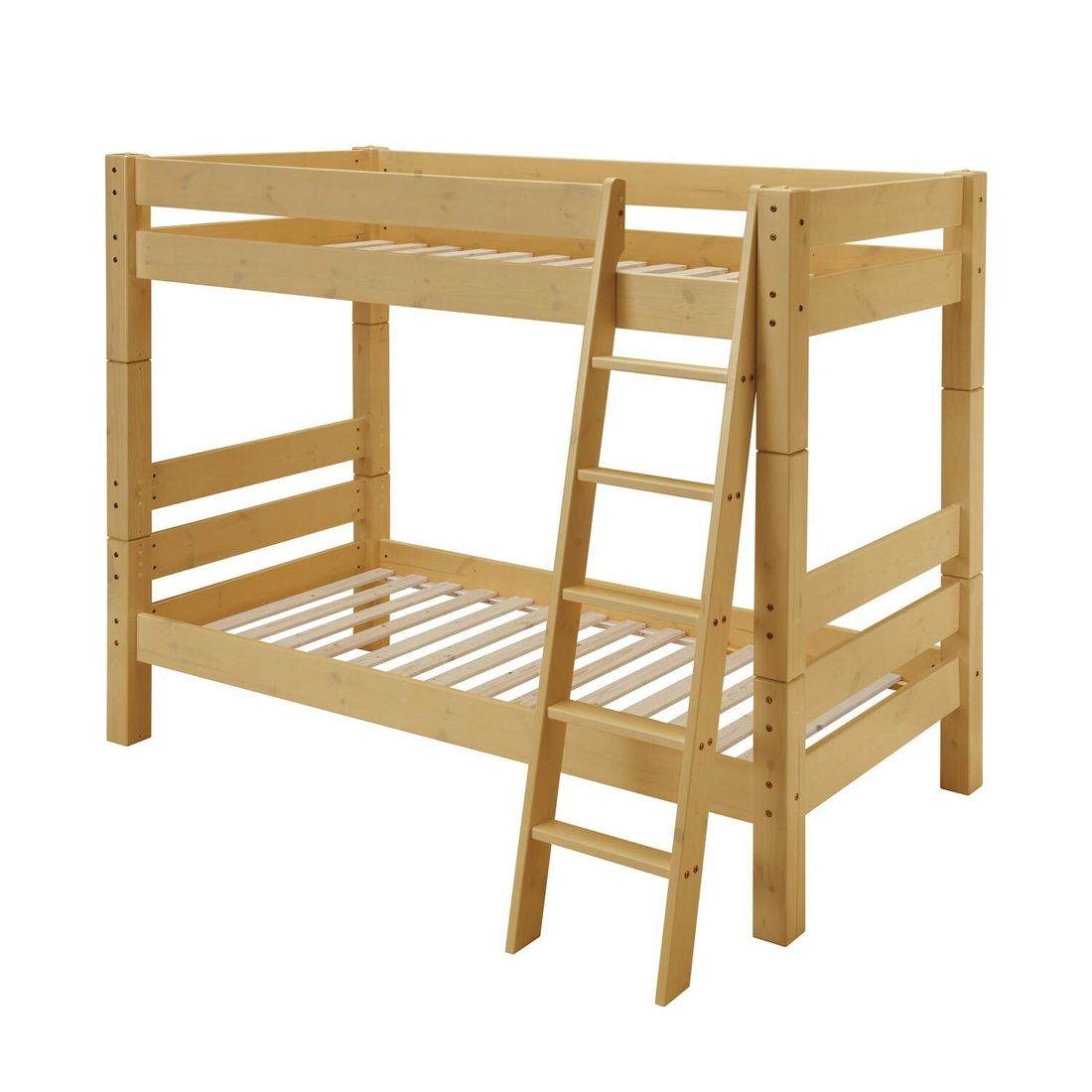 Etagenbett Kids Fantasy Buche Massivholz mit Lattenrost 90x200cm