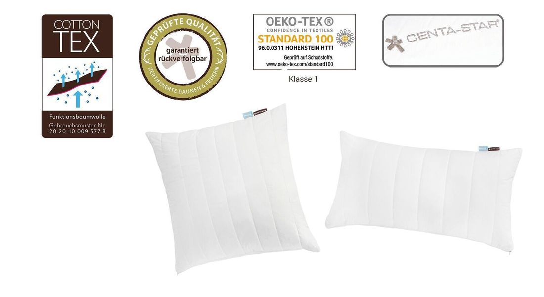 Centa-Star Markenfaser-Kissen AllergoProtect