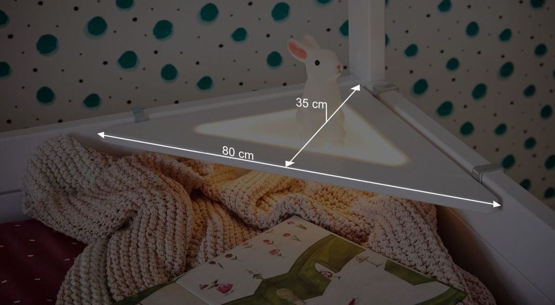 LIFETIME Eckablage Original mit LED