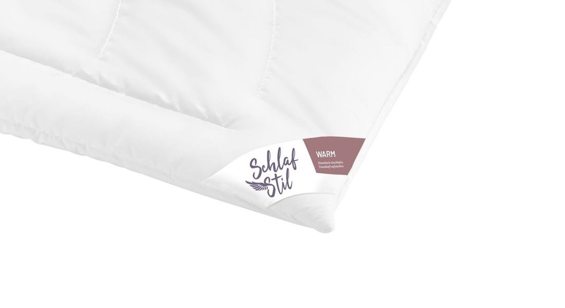 SCHLAFSTIL Cashmere-Flaum-Bettdecke N700 warm