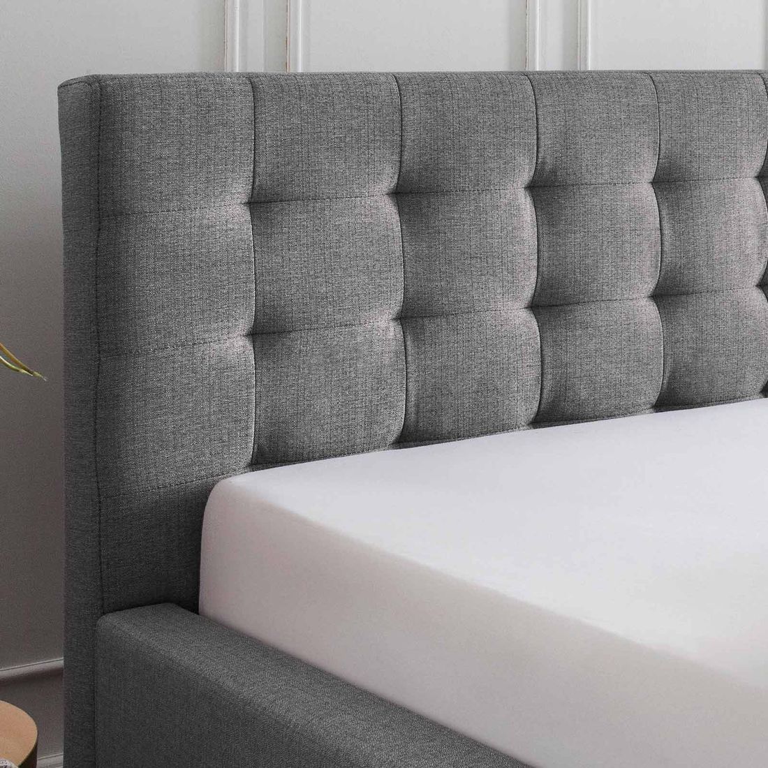 Polsterbett Lemin Komfort Webstoff