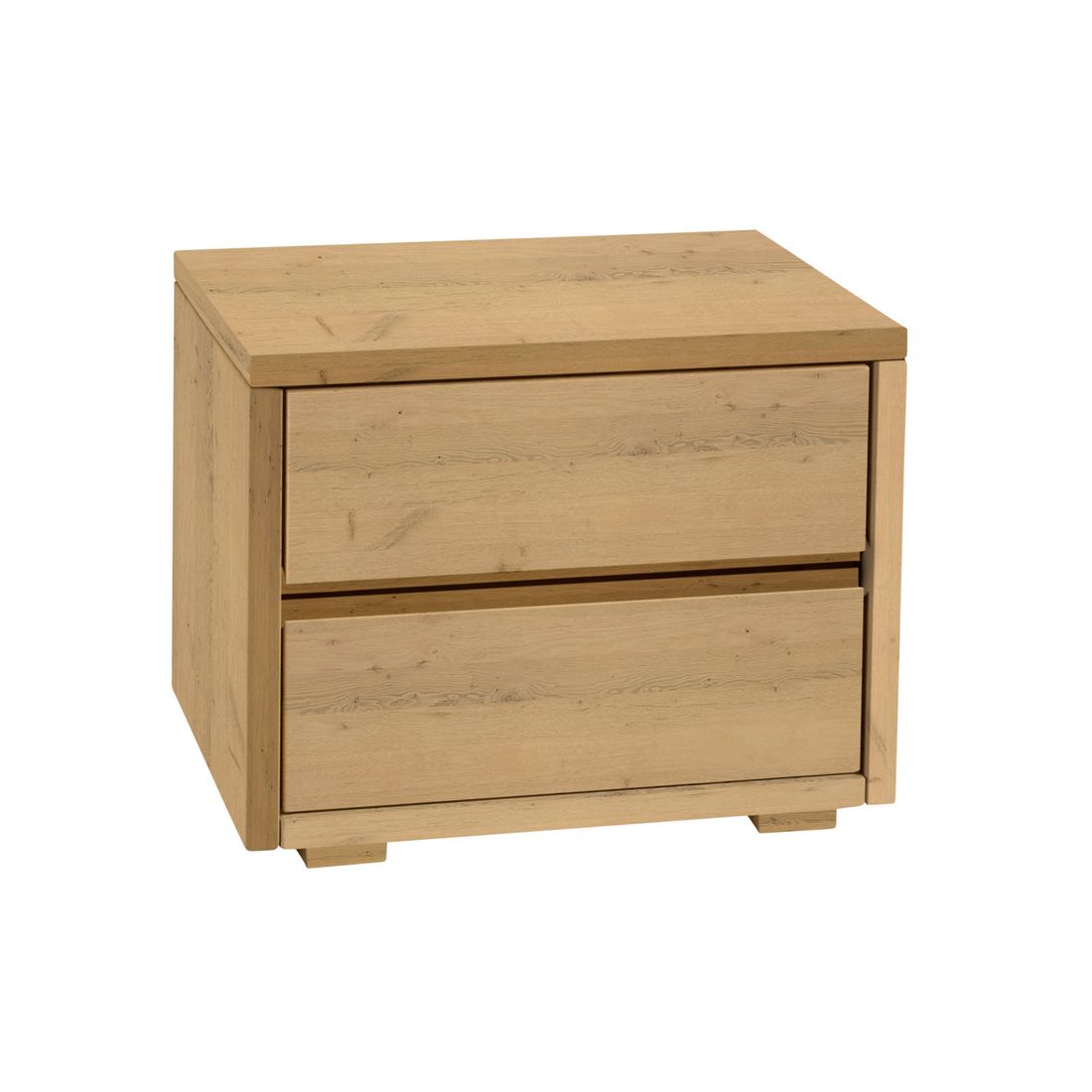 Nachttisch Willard Wildeiche Massivholz H 43cm