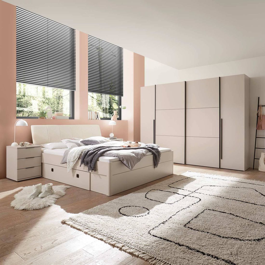 Bett Amplia Komfort mit Schubkasten 180x200cm