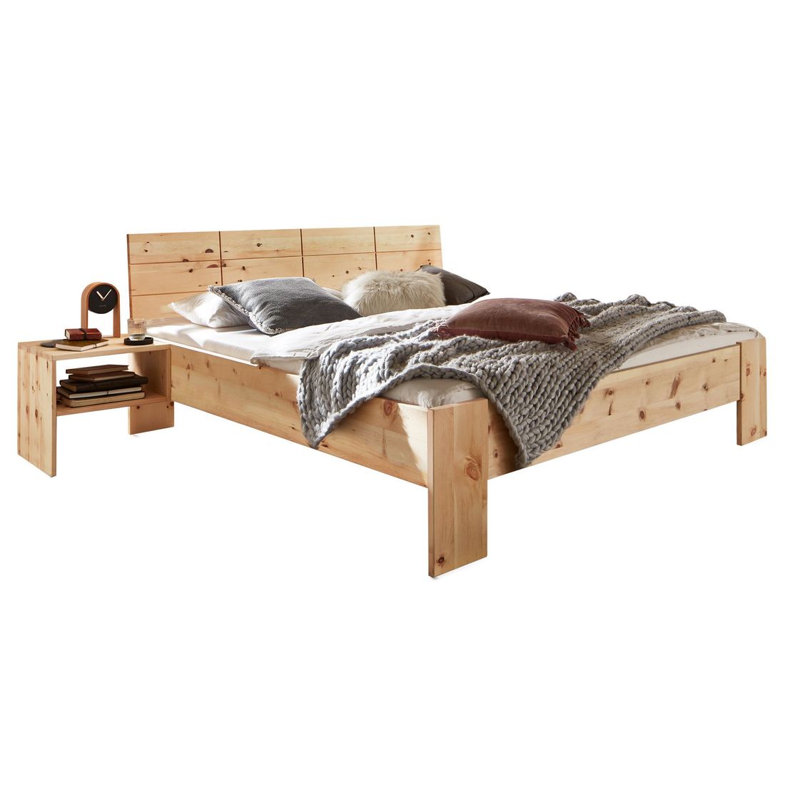 Bett Nudo Komfort Zirbe Massivholz