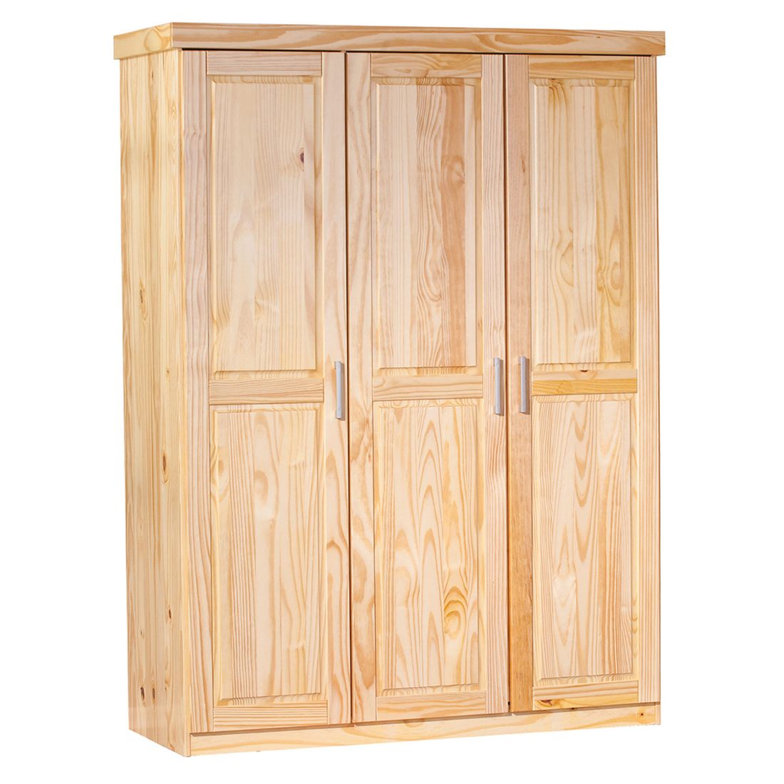 Drehtüren-Kleiderschrank Graz Kiefer Massivholz