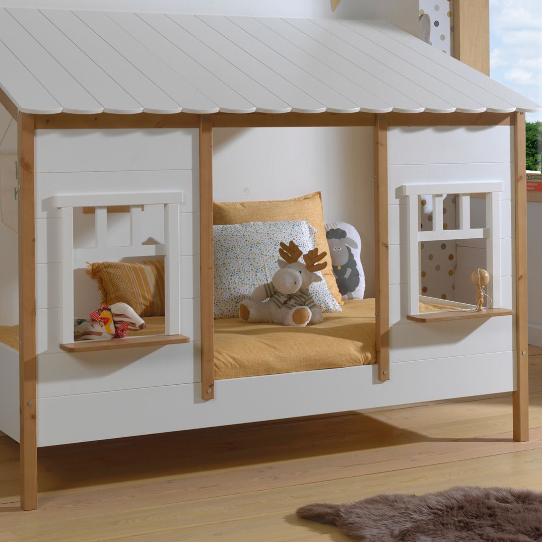 Hausbett Landhaus Kiefer Massivholz