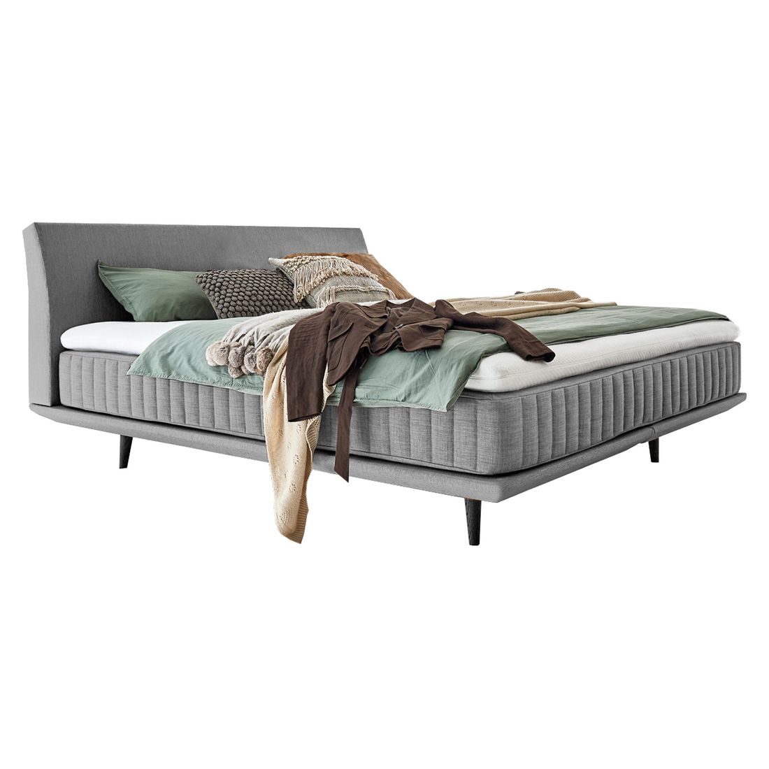 Boxspringbett Valtor Webstoff