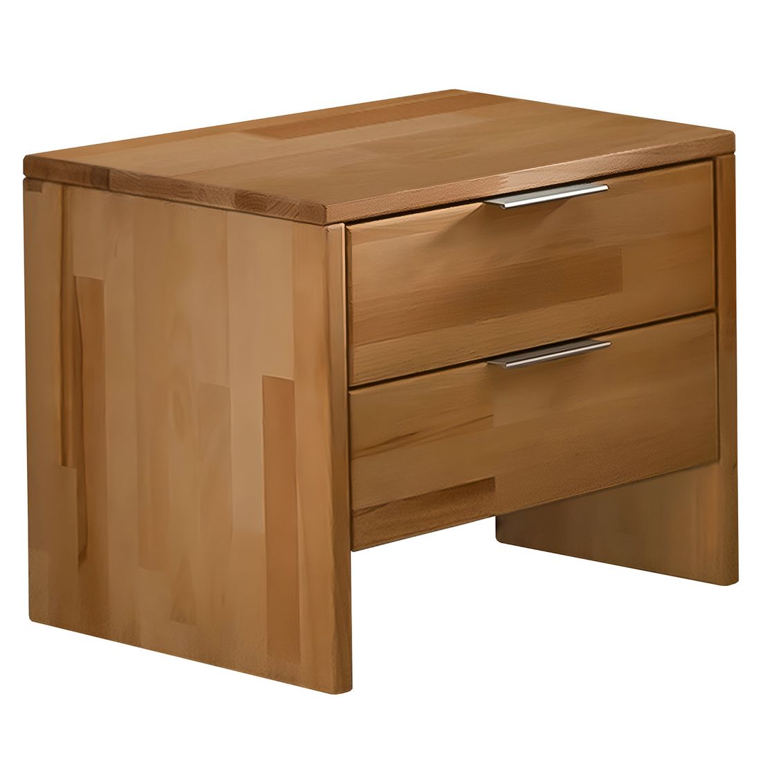 Nachttisch Tonia Kernbuche Massivholz H 40cm