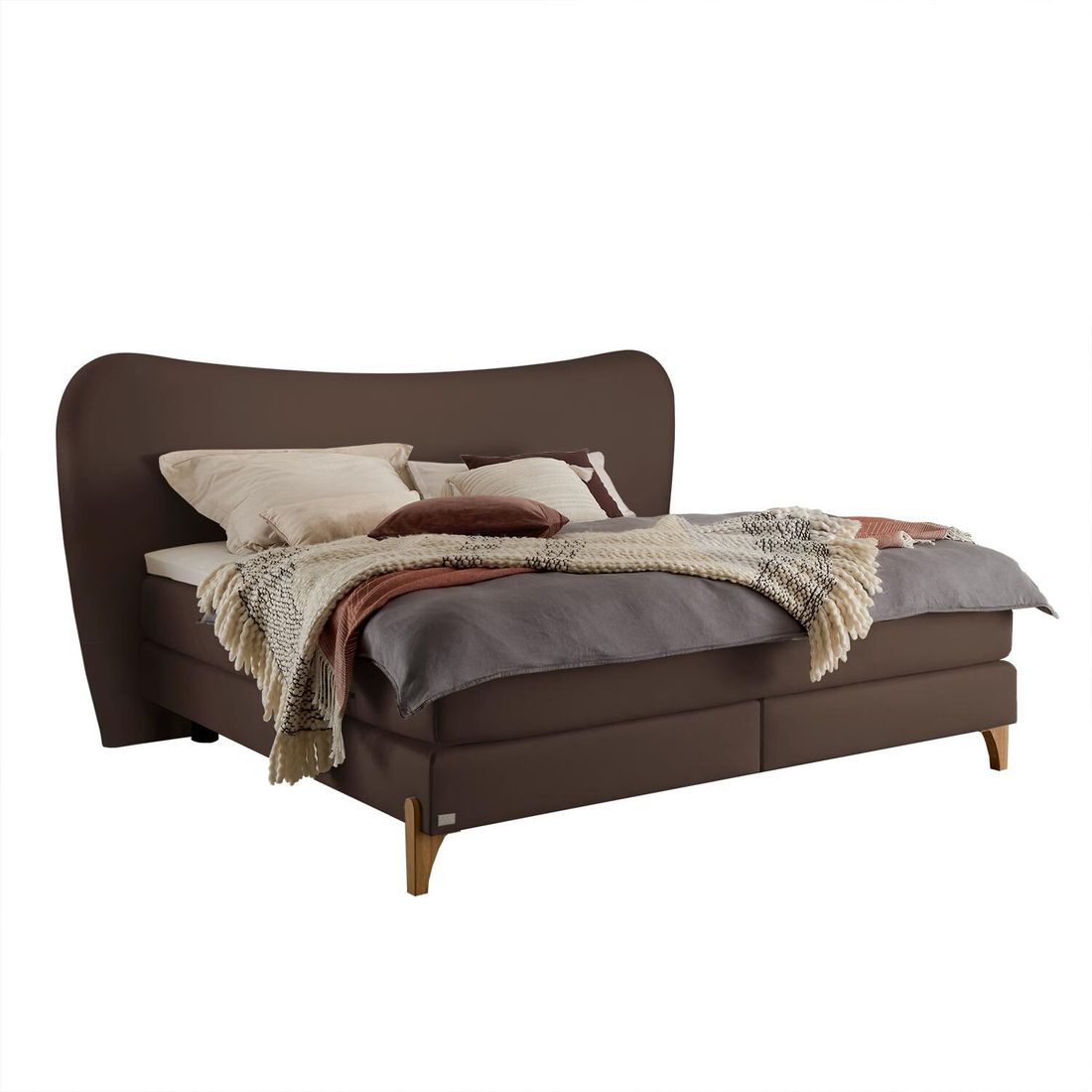 Boxspringbett Abelia Kunstleder