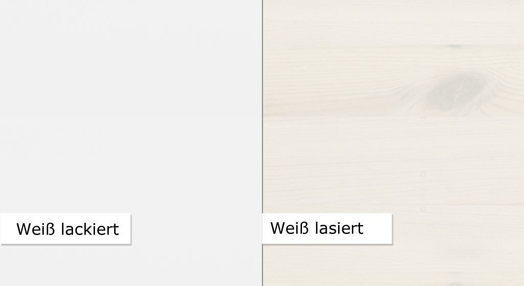 LIFETIME Familienbett Original Kiefer Massivholz mit Lattenrost undTreppenmodul