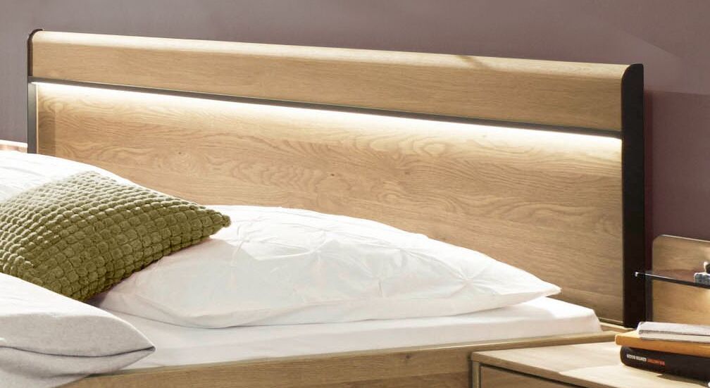 Bett Vitoria Komfort Eiche teilmassiv
