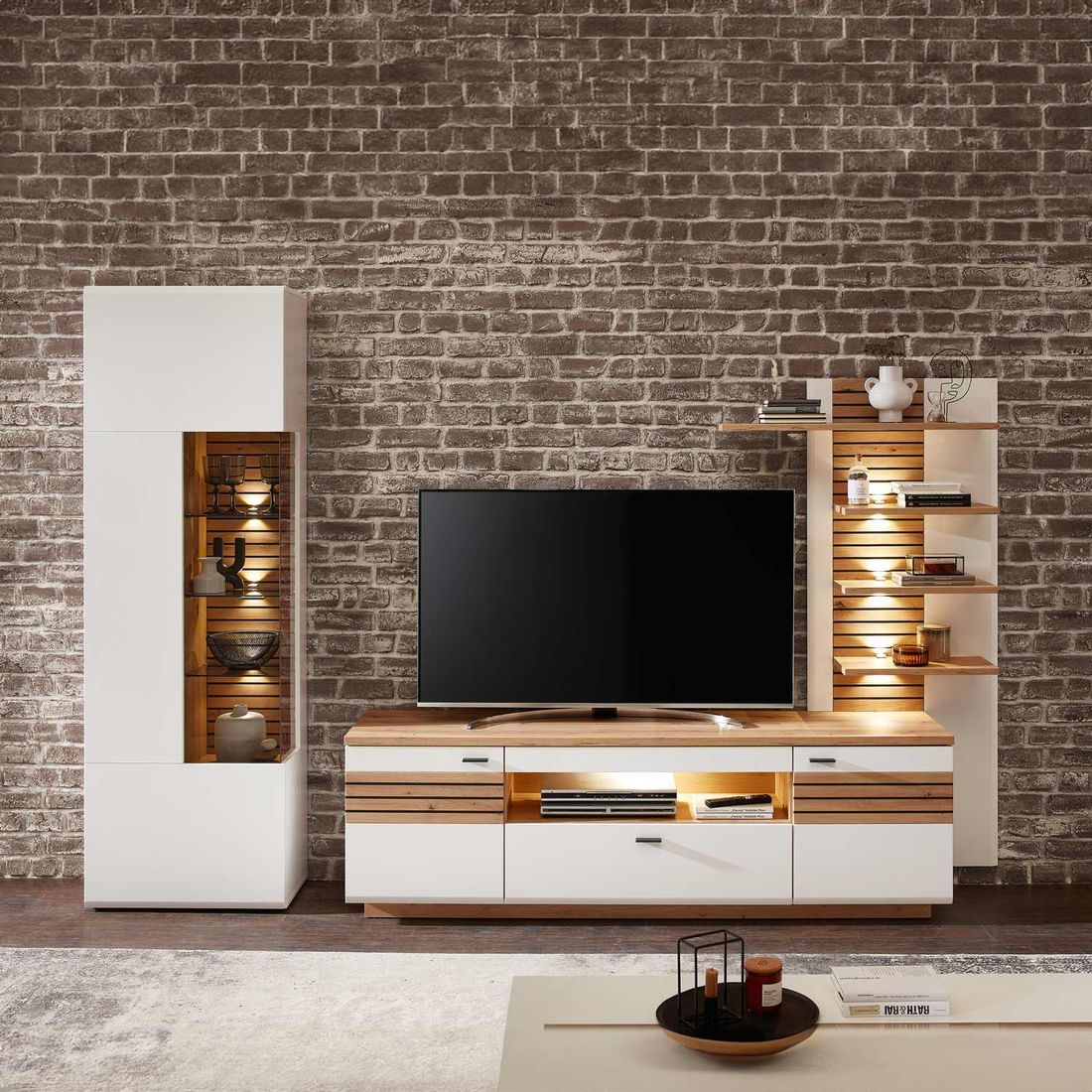 Wohnconcept Fresno Vitrine 65x40x201cm