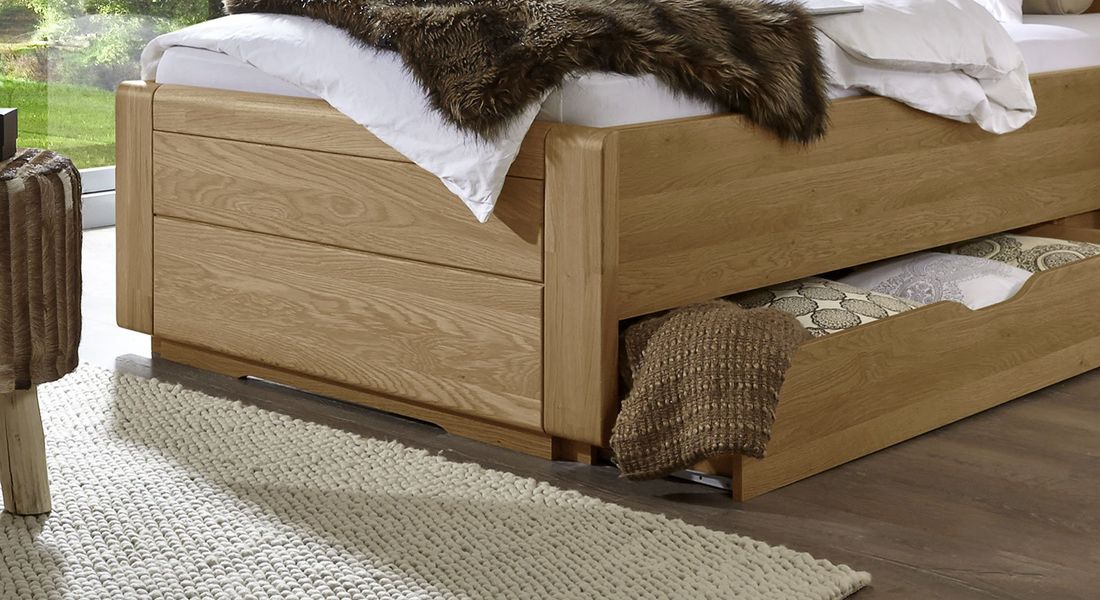 Schubkasten-Einzelbett Raida