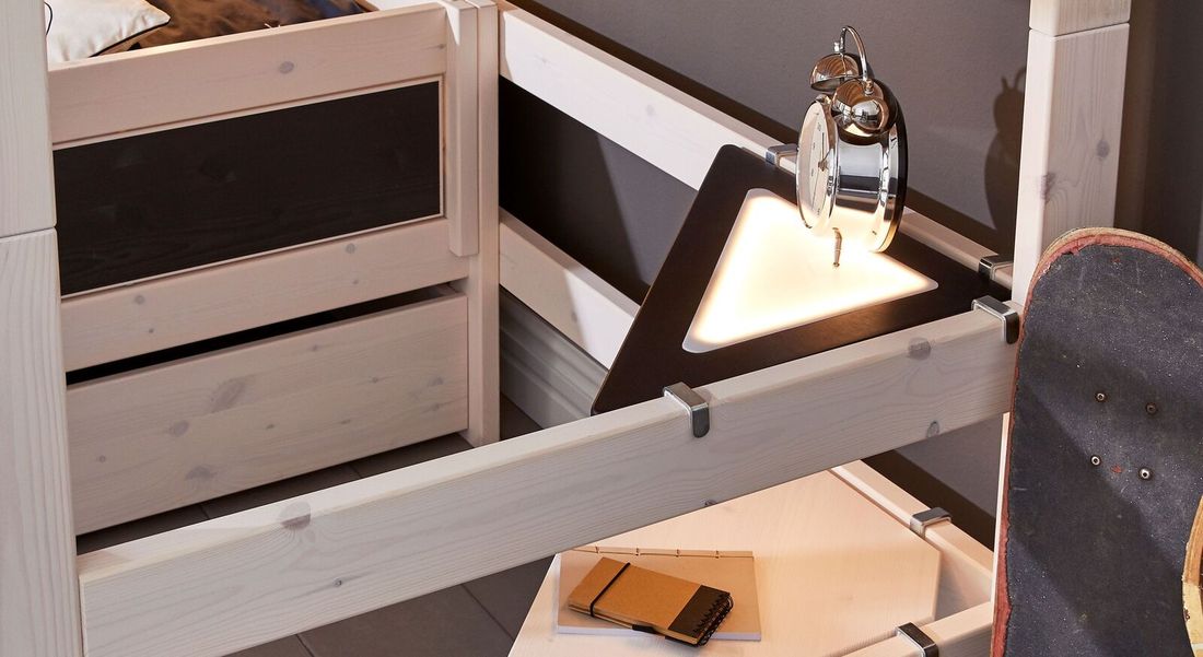 LIFETIME Eckablage Original mit LED