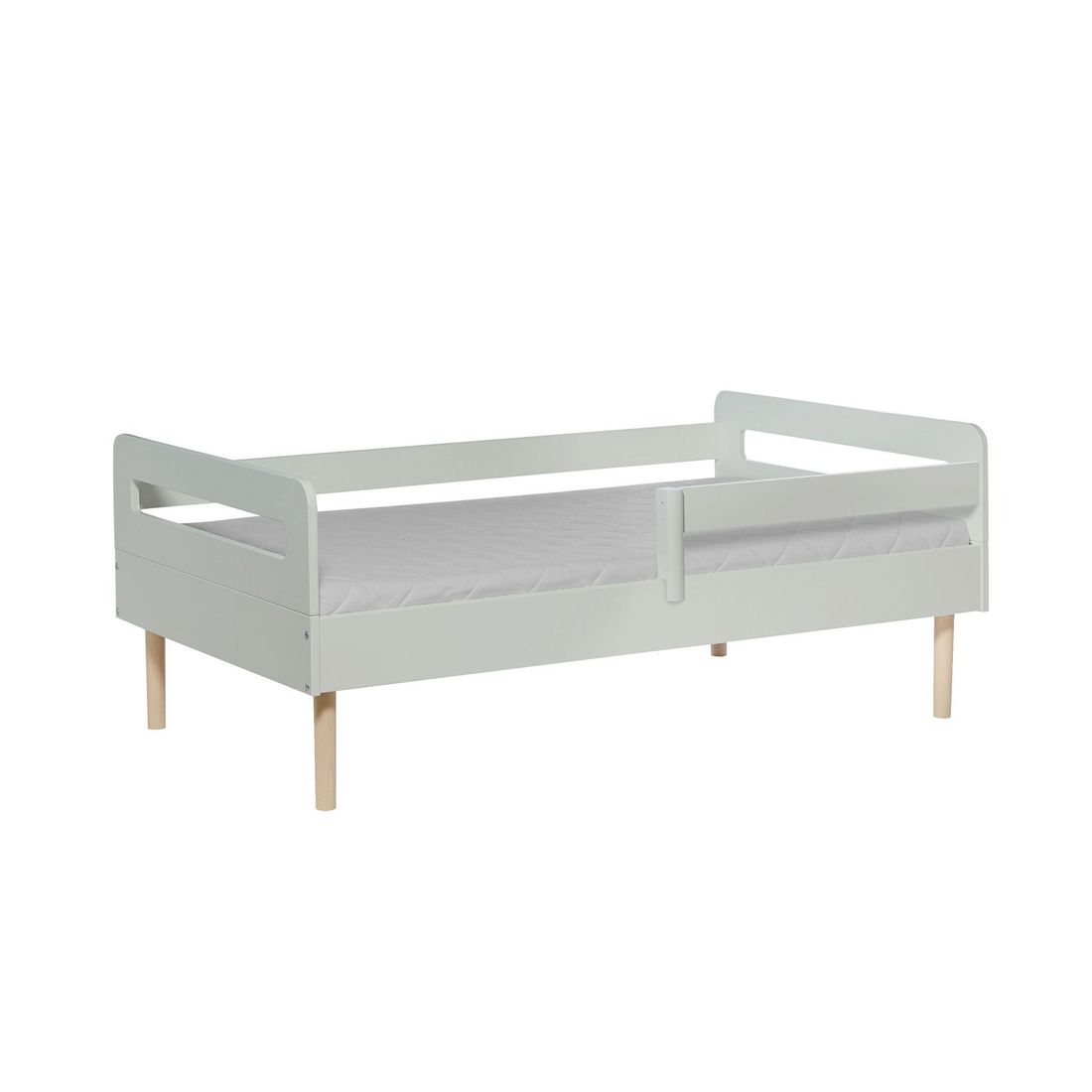 Kojenbett Kids Town Retro Buche teilmassiv mit Lattenrost