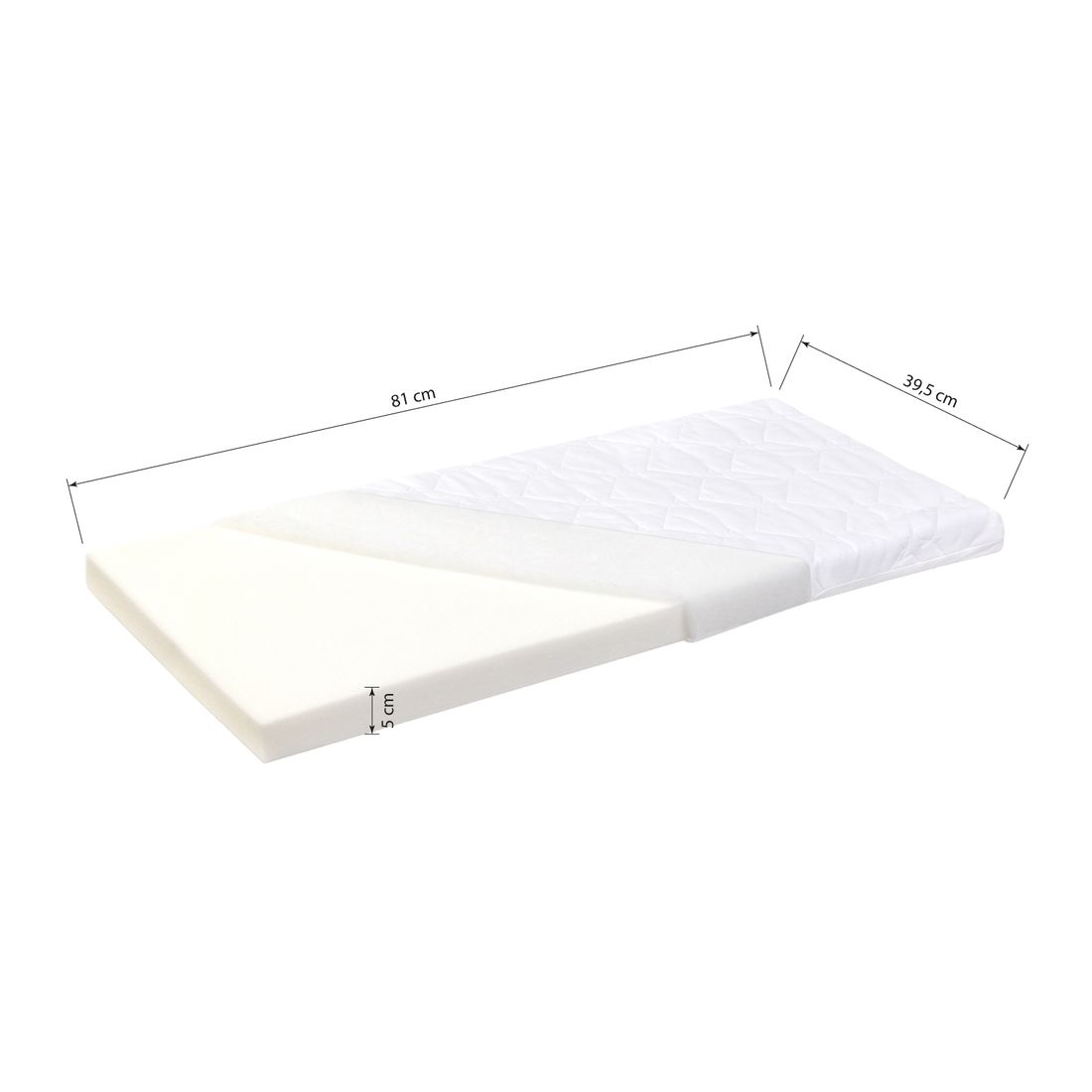 babybay Matratze für Beistellbett Midi
